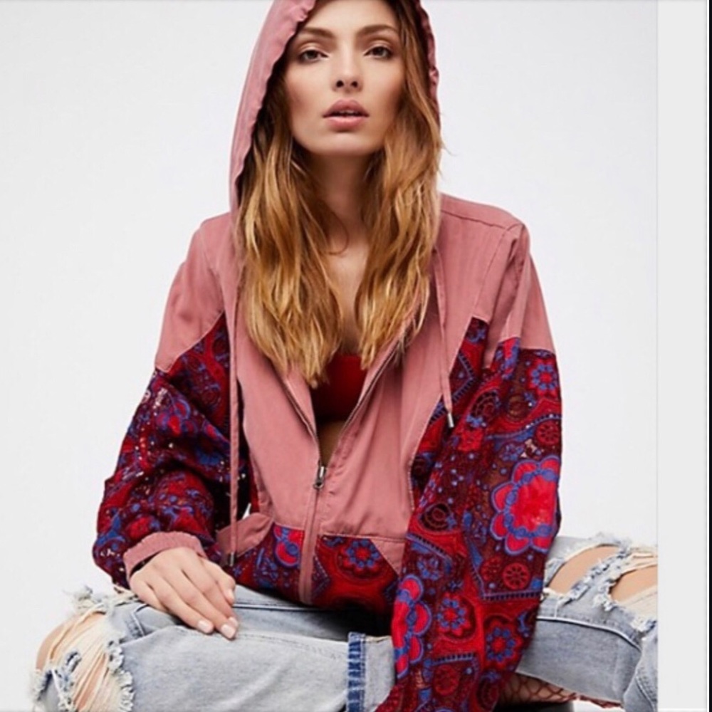 Free People Magpie crochet Lace Jacket NWT - Picture 1 of 7